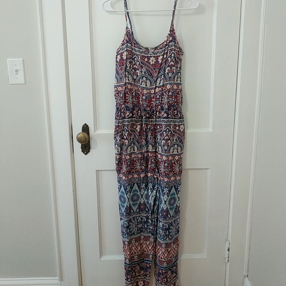 Forever 21 Printed Jumpsuit, Romper